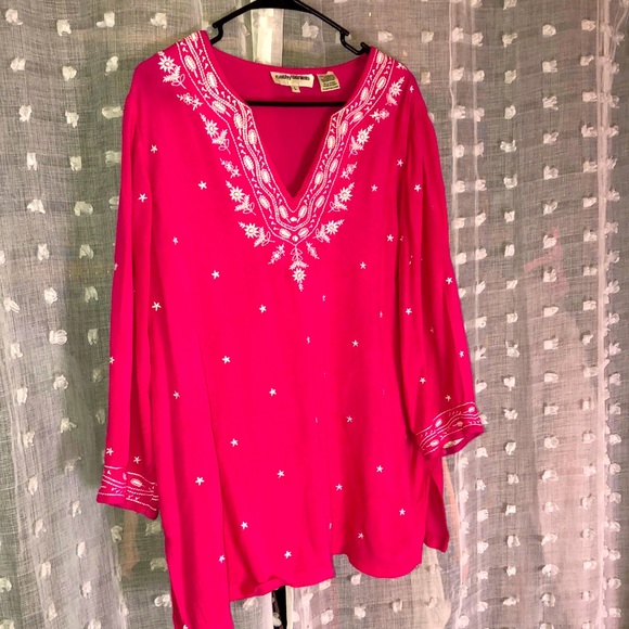 💖V Neck Blouse - Picture 1 of 8